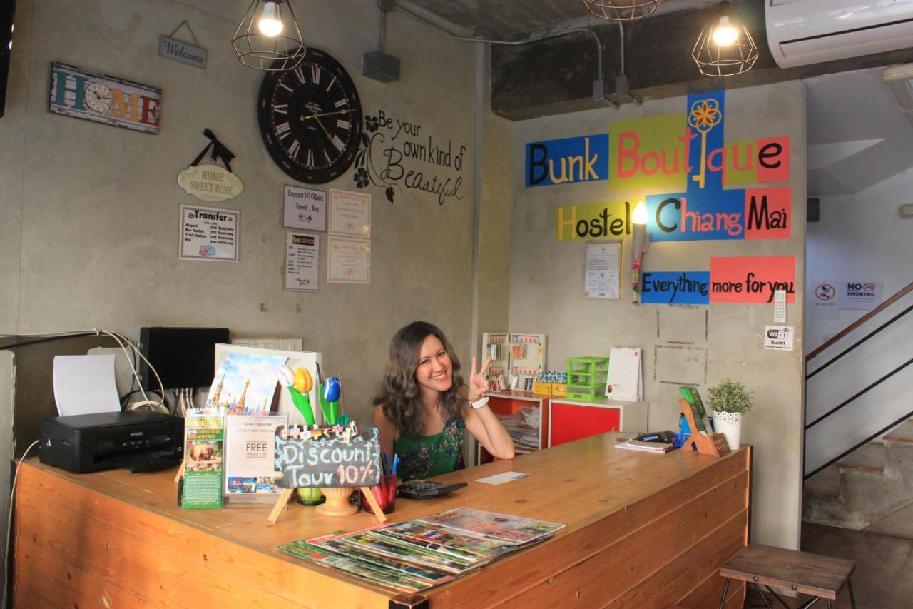 Hostel Bunk Boutique Cnx Chiang Mai Zewnętrze zdjęcie