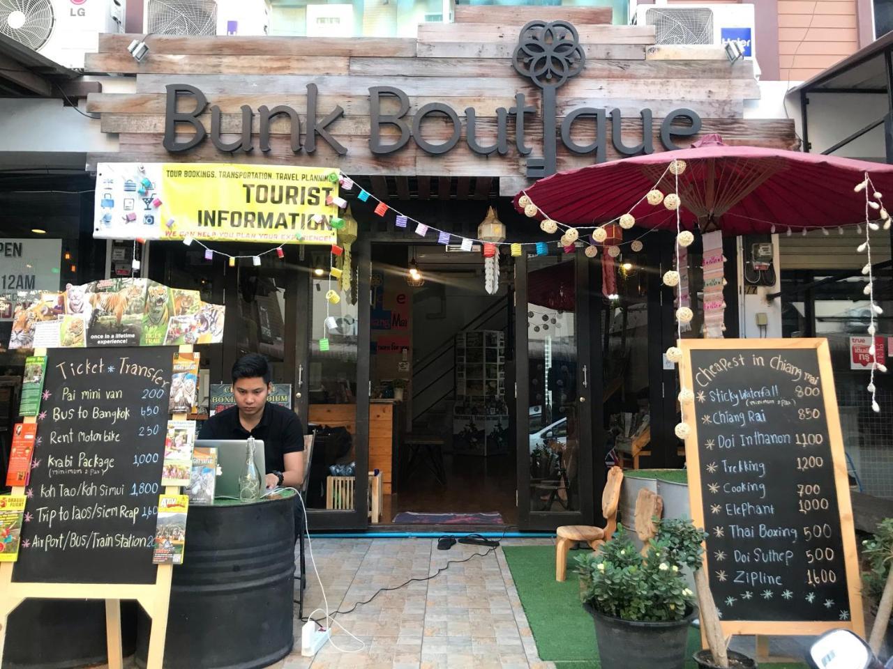 Hostel Bunk Boutique Cnx Chiang Mai Zewnętrze zdjęcie